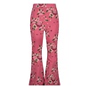 Flared broek AOP Roze - Moon Flowers