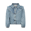 Blouse ls, loose fit Denim light blue