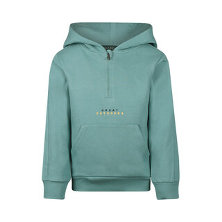 Koko Noko Hoodie Dusty turquoise