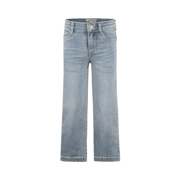 Koko Noko Jeans, wide leg Denim mid. Blue M60901-37