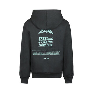No Way Monday Hoodie Woodland gray, loose fit