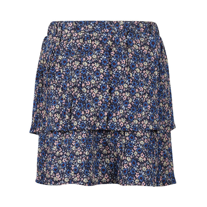 No Way Monday Skirt with shorts Nouvean navy
