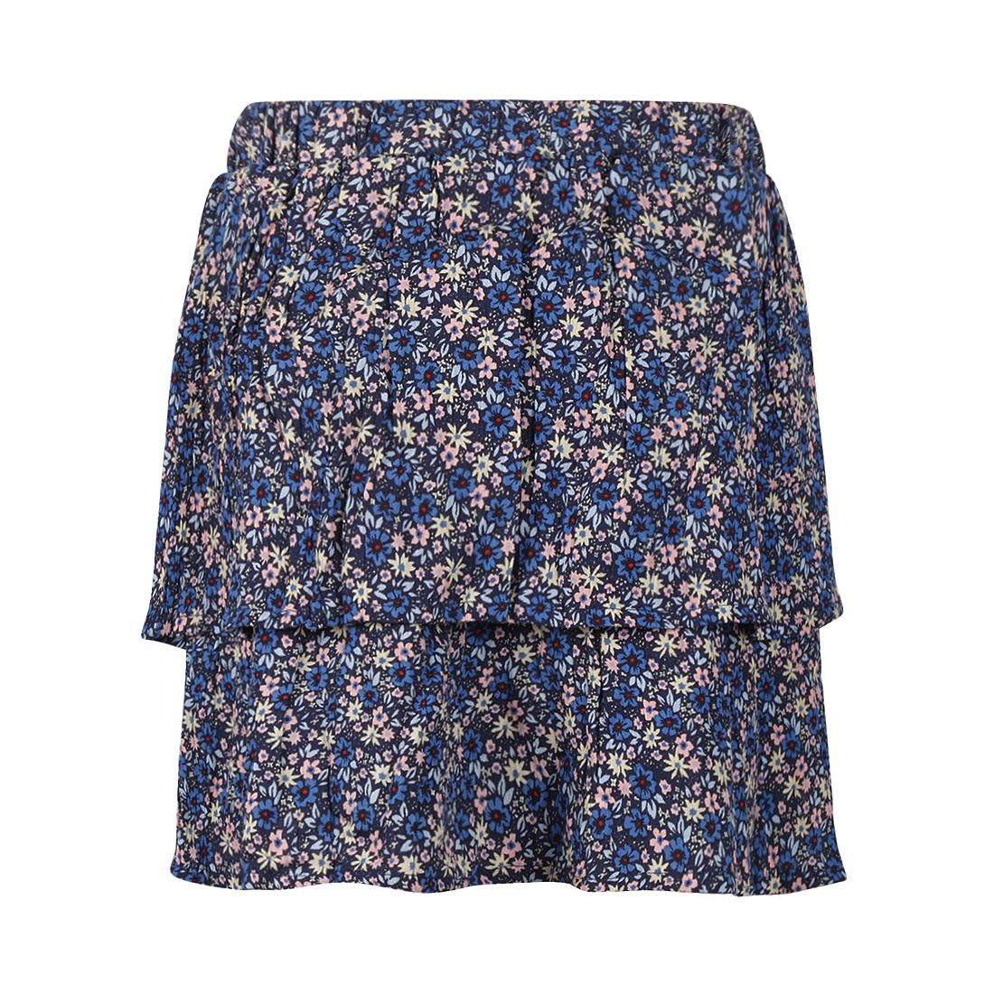 No Way Monday Skirt with shorts Nouvean navy