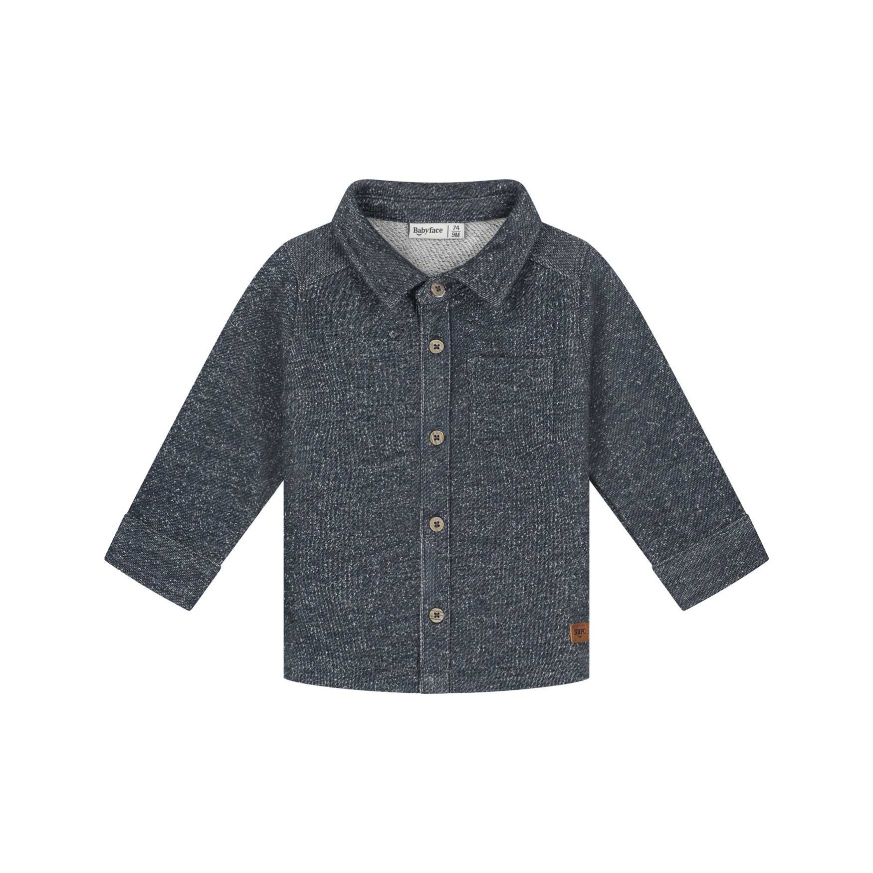 Babyface baby boys shirt long sleeve Navy BBE26527571
