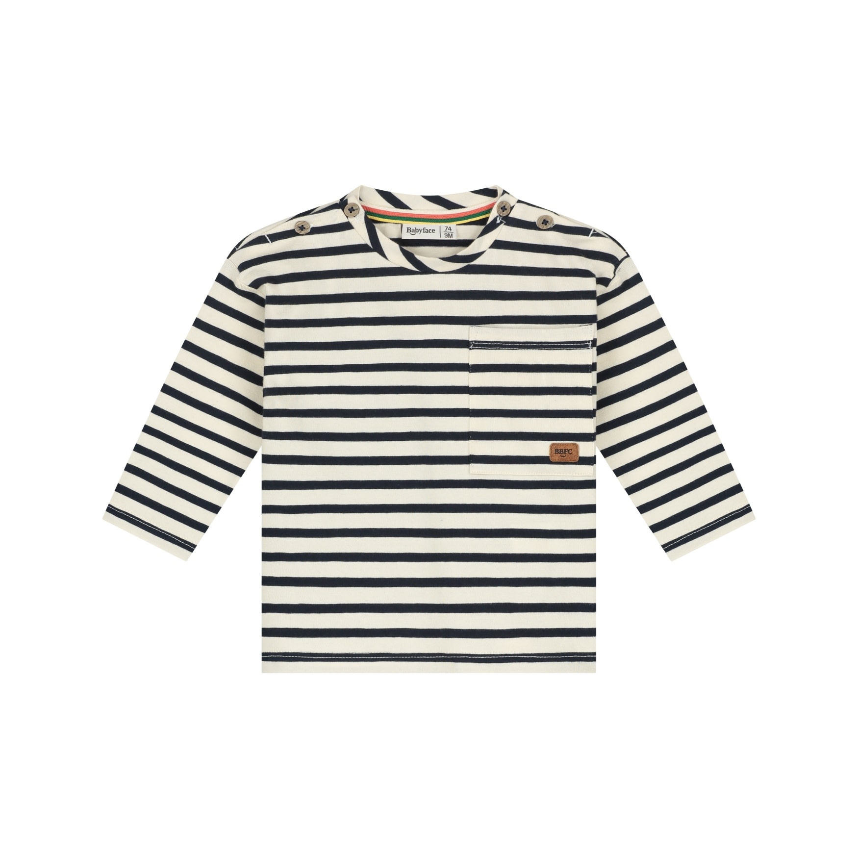 Babyface baby boys t-shirt long sleeve Navy BBE26527671