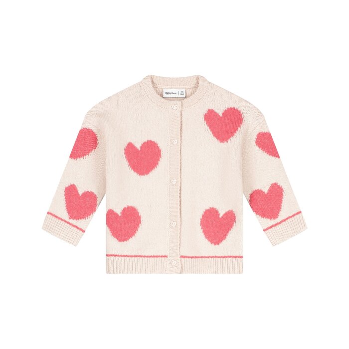 Babyface baby girls cardigans Light pink