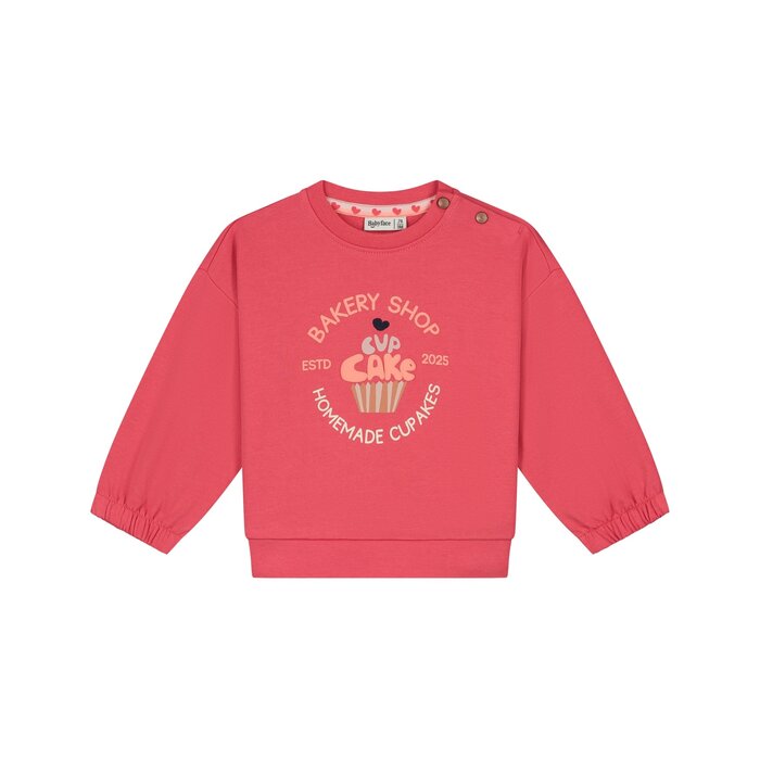 Babyface baby girls sweatshirt Strawberry