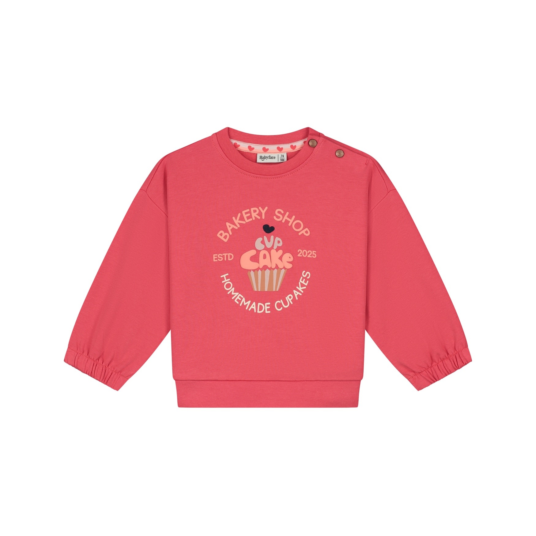 Babyface baby girls sweatshirt Strawberry