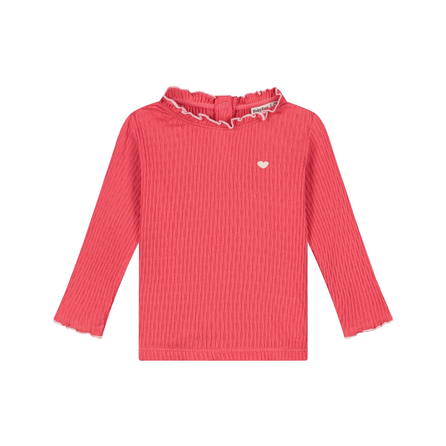 Babyface baby girls t-shirt long sleeve Strawberry