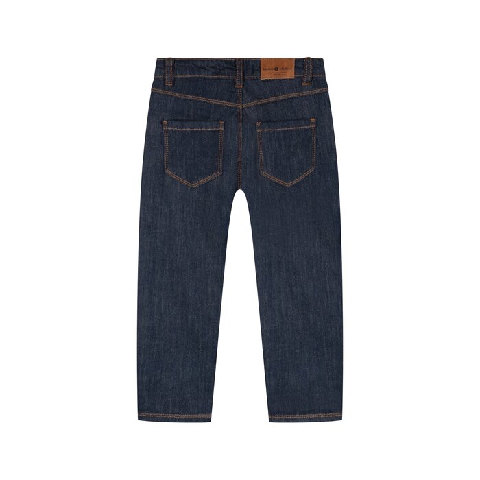 Stains & Stories boys denim wide fit Dark blue denim
