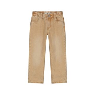 Stains & Stories boys pants wide fit full elastic Camel
