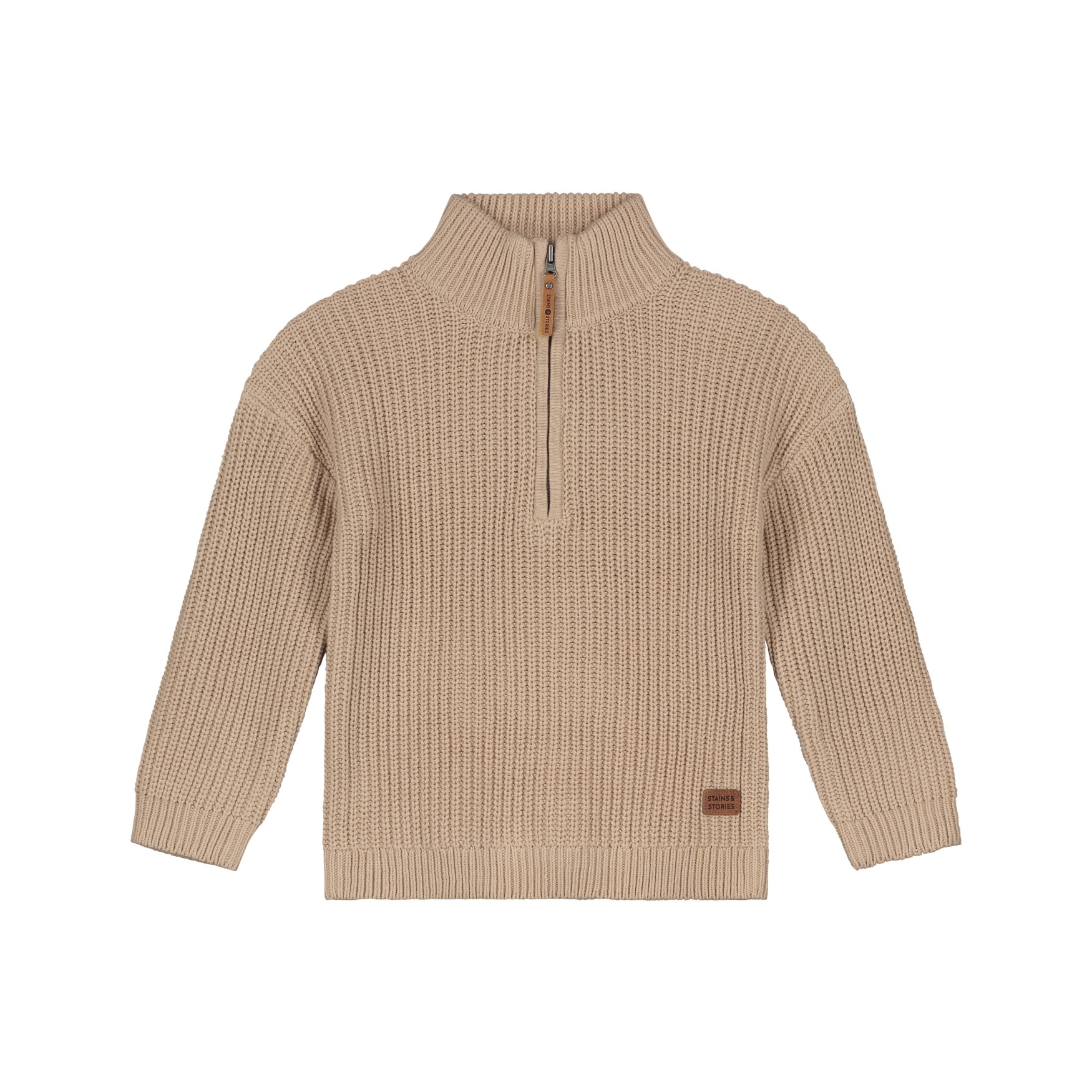 Stains & Stories boys pullover Camel