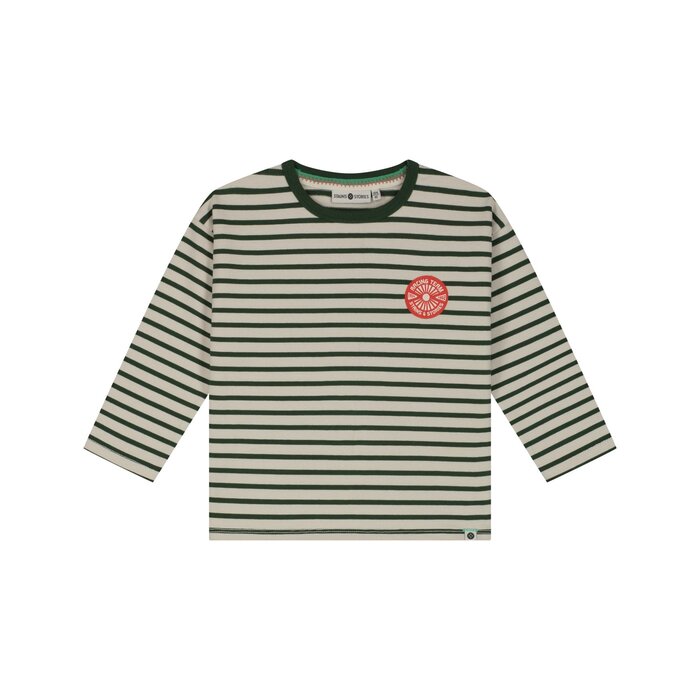 Stains & Stories boys t-shirt long sleeve Forest