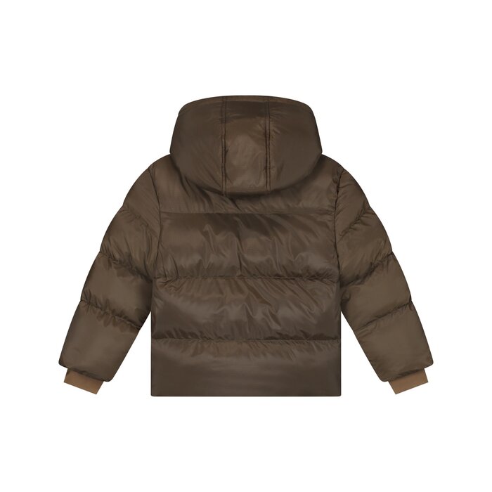 Stains & Stories boys winterjacket Dark Brown