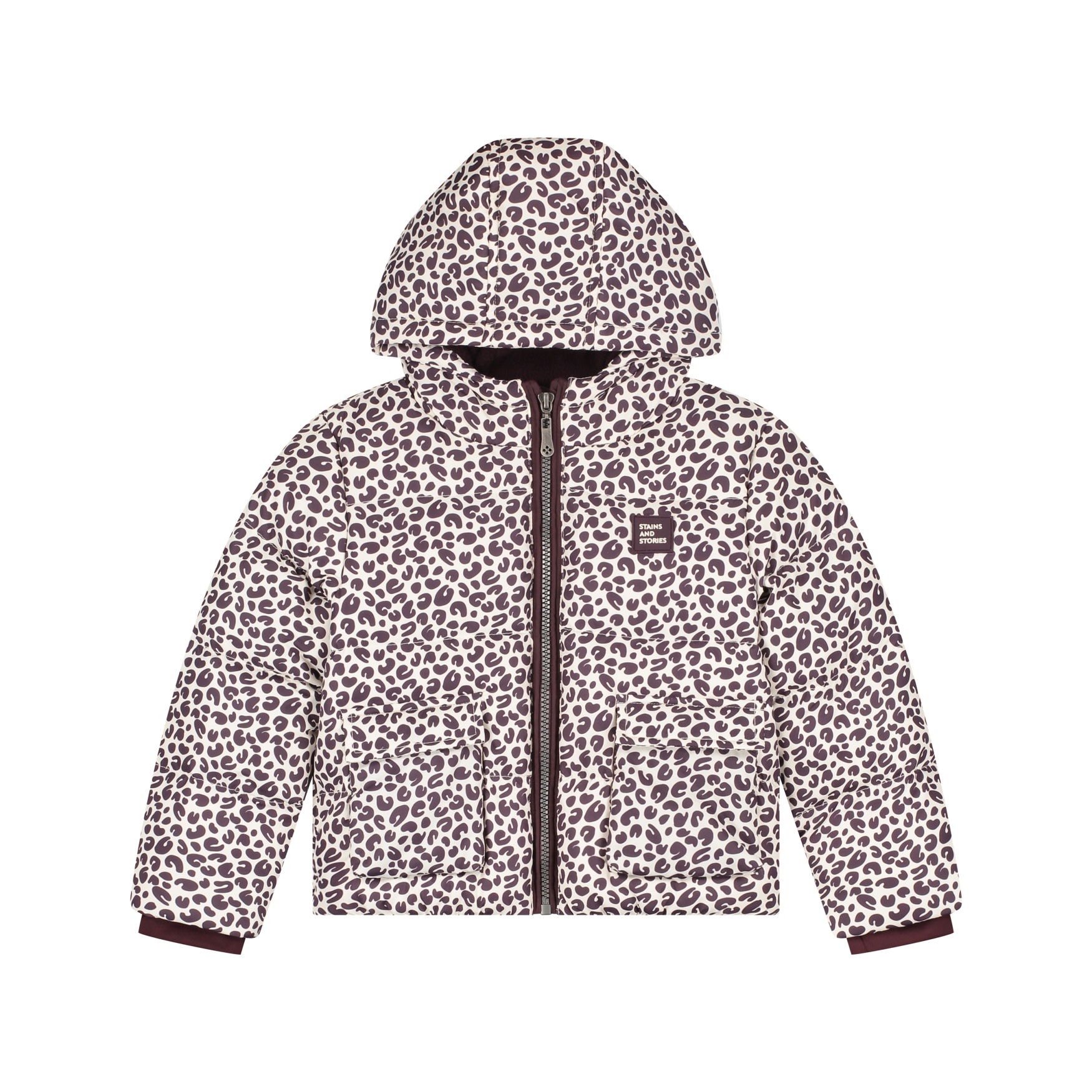 Stains & Stories girls jacket Cream