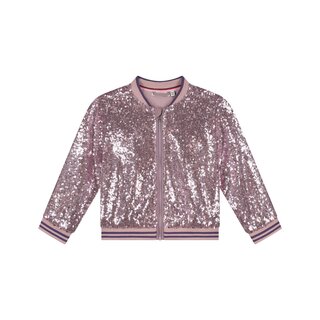 Stains & Stories girls sequins cardigan Lilac