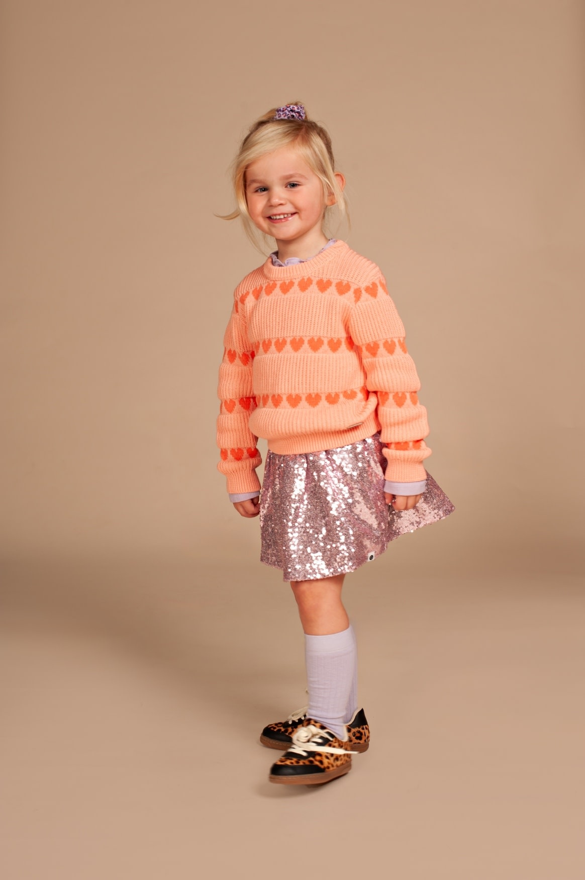 Stains & Stories girls skirt Lilac