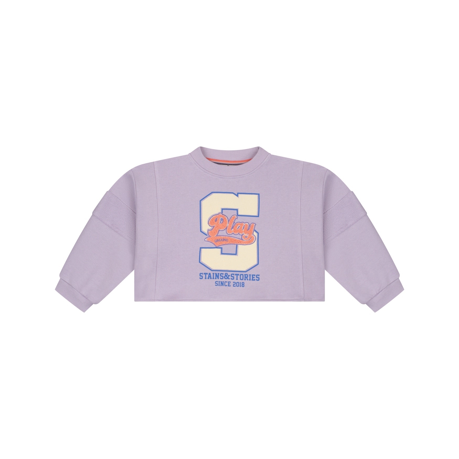 Stains & Stories girls sweatshirt Lilac