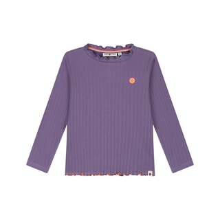 Stains & Stories girls t-shirt long sleeve Grape