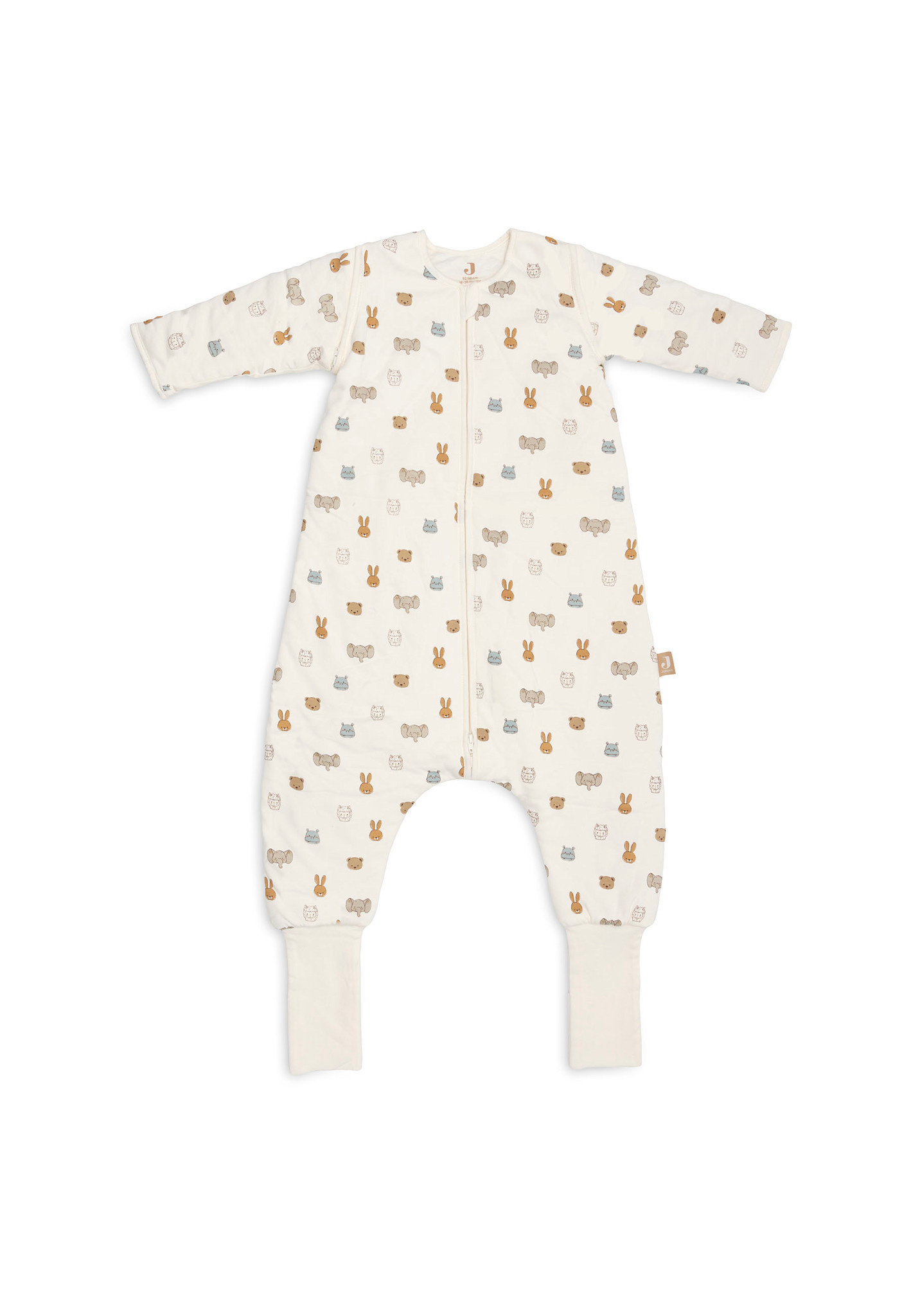 Jollein Slaapzak met voeten en afritsbare mouw 92/98cm Jollies
