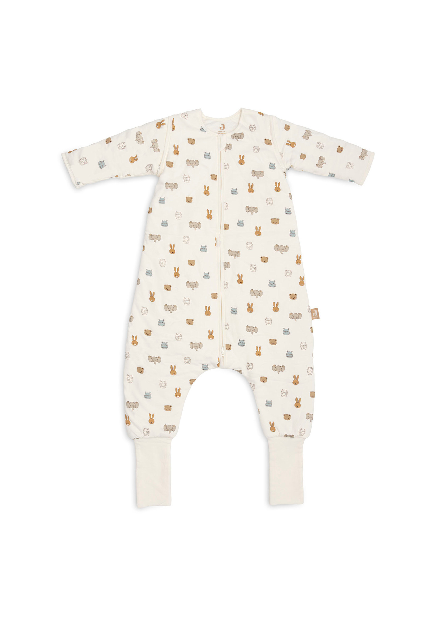 Jollein Slaapzak met voeten en afritsbare mouw 80/86cm Jollies