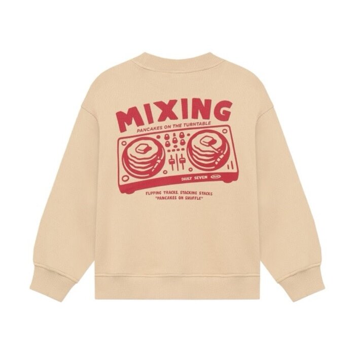 Daily7 Oversized Sweater Backprint Ginger Root