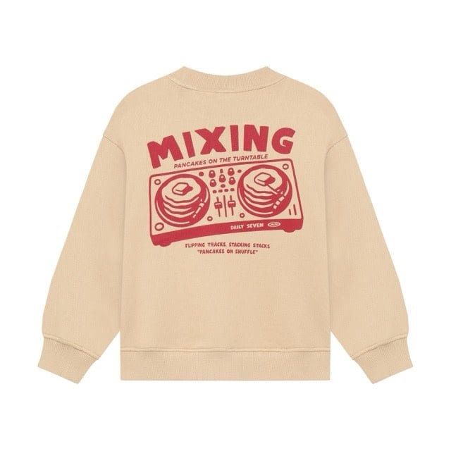 Daily7 Oversized Sweater Backprint Ginger Root