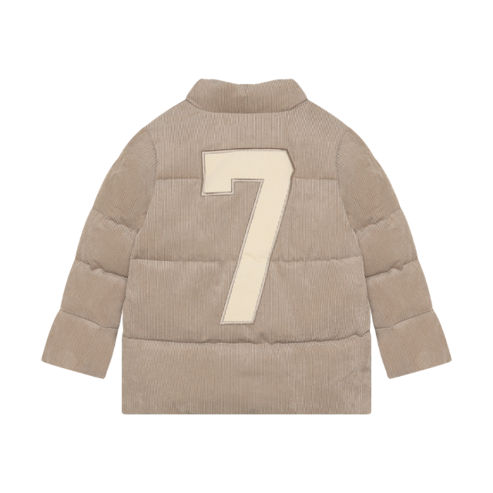 Daily7 Winterjacket Corduroy Plaza Taupe