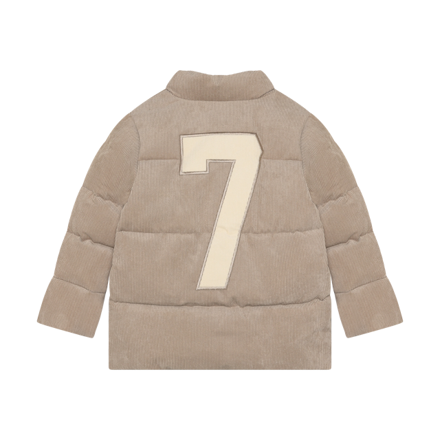 Daily7 Winterjacket Corduroy Plaza Taupe