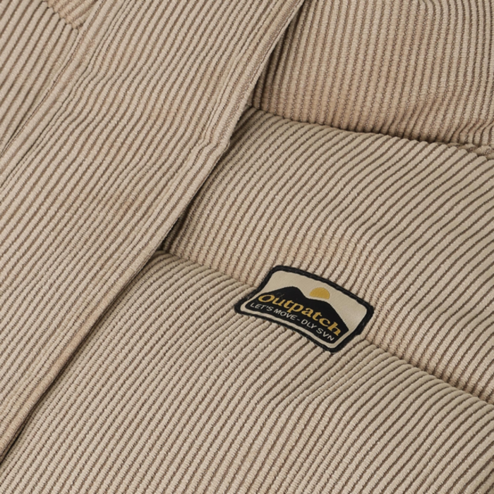 Daily7 Winterjacket Corduroy Plaza Taupe