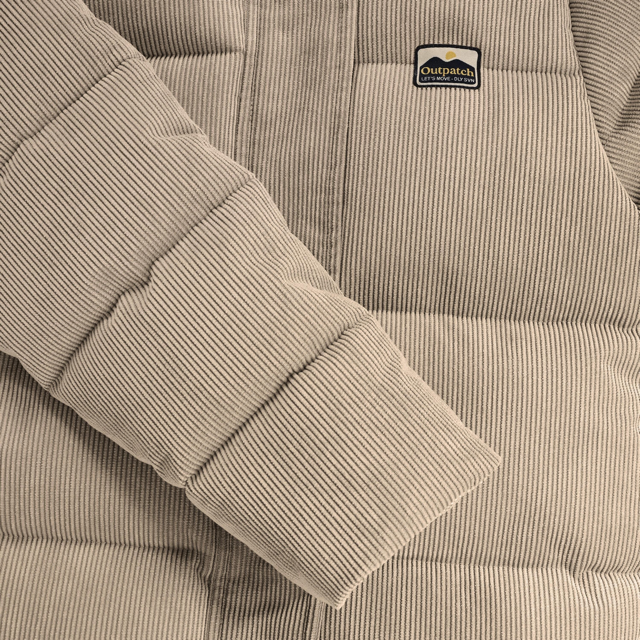 Daily7 Winterjacket Corduroy Plaza Taupe