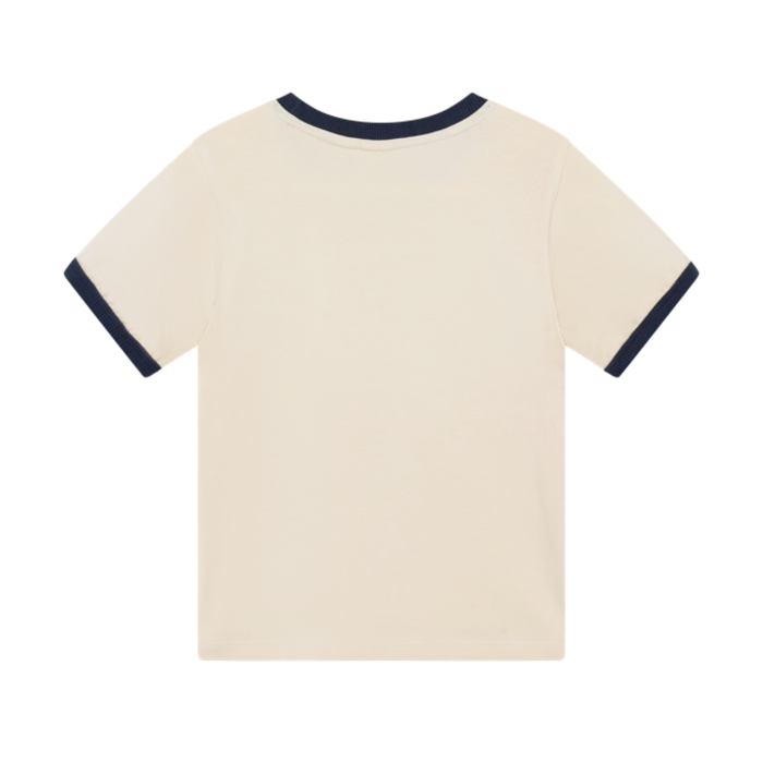 Daily7 T-shirt Contrast Sandshell
