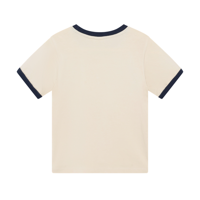 Daily7 T-shirt Contrast Sandshell
