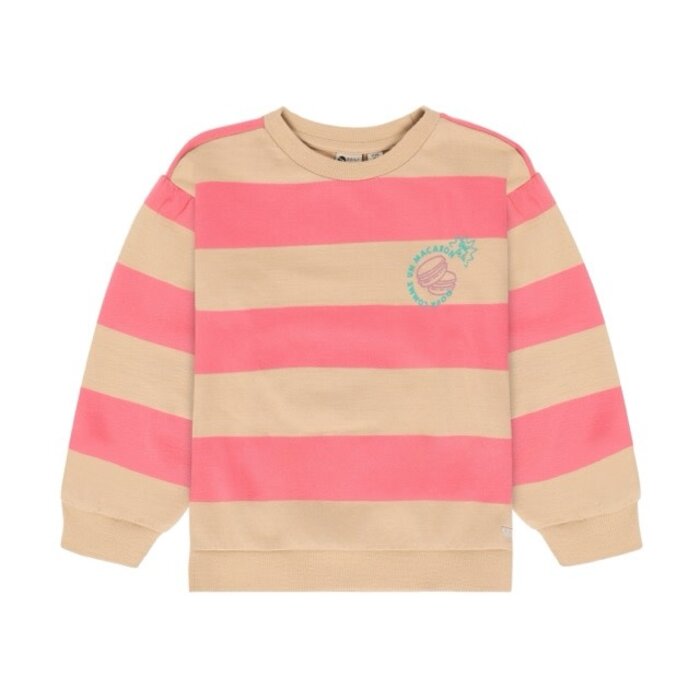 Daily7 Sweater Big Stripe Ginger Root