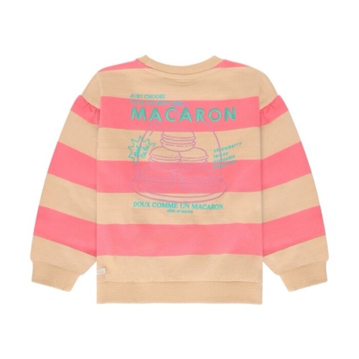 Daily7 Sweater Big Stripe Ginger Root