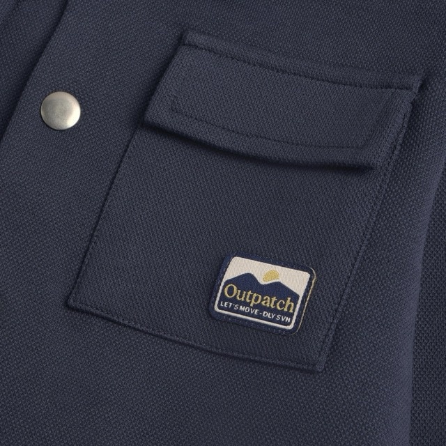 Daily7 Shirt Jacket Backprint Odyssey Gray