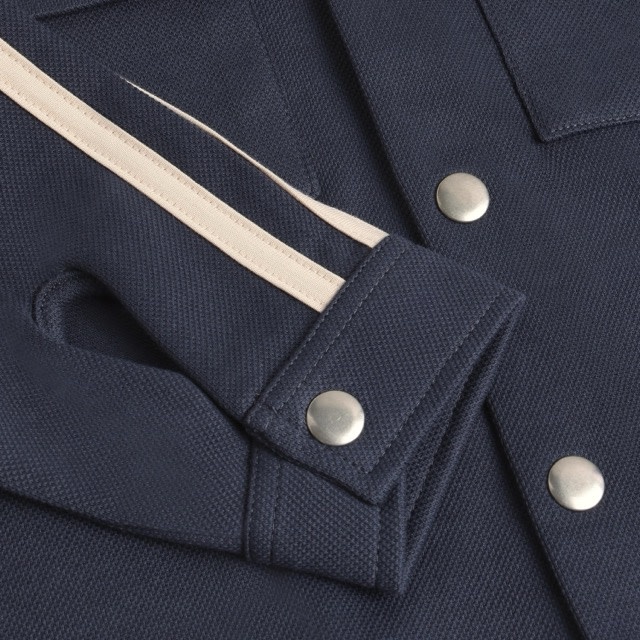 Daily7 Shirt Jacket Backprint Odyssey Gray