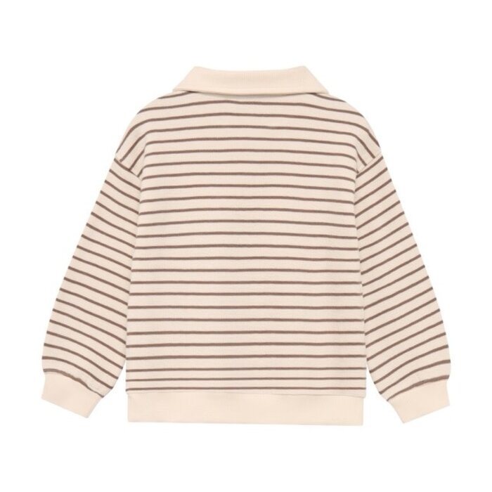 Daily7 Oversized Sweater Collar Sandshell