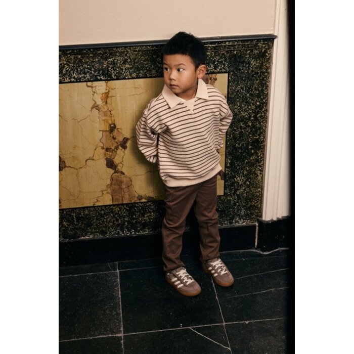 Daily7 Oversized Sweater Collar Sandshell