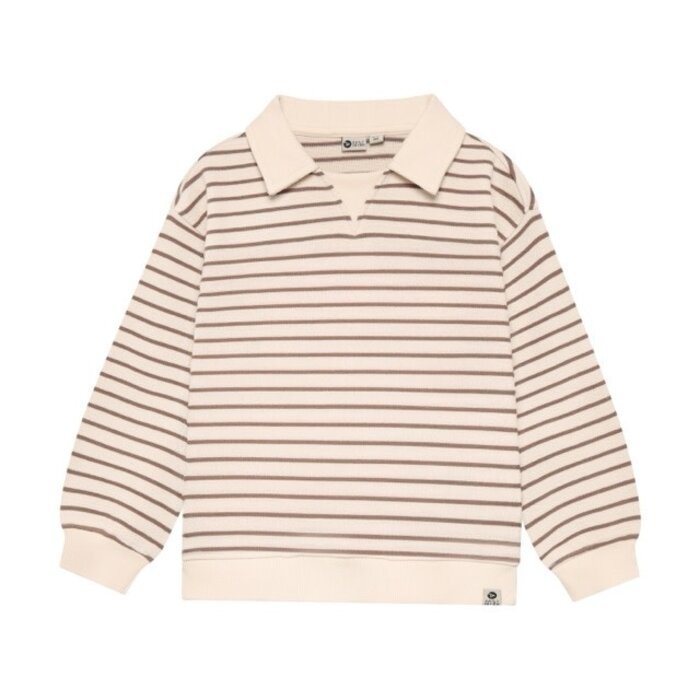 Daily7 Oversized Sweater Collar Sandshell