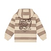 Oversized Hoodie Backprint Plaza Taupe