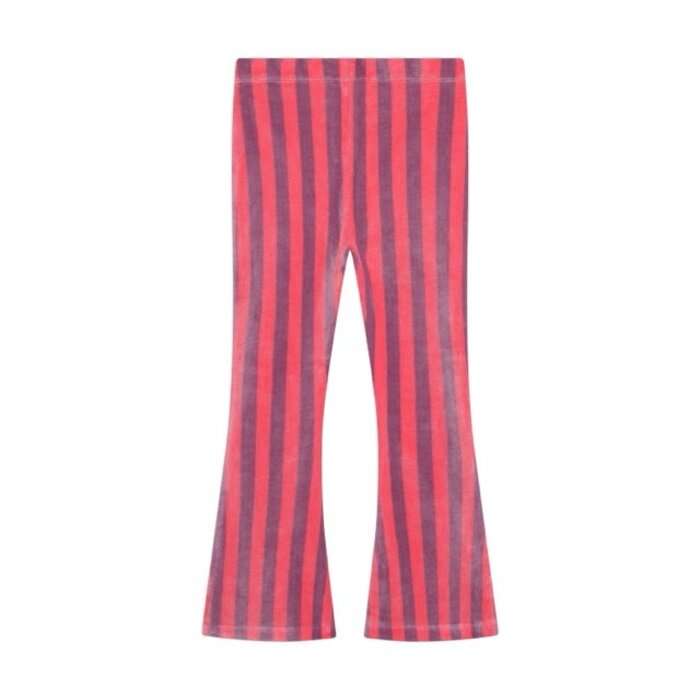 Daily7 Flared Legging Small Stripe Desert Rose