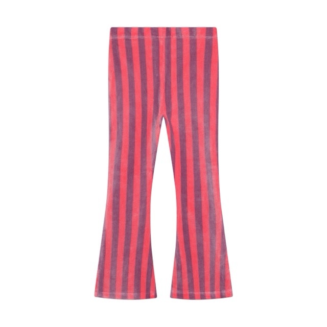 Daily7 Flared Legging Small Stripe Desert Rose