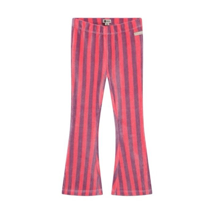 Daily7 Flared Legging Small Stripe Desert Rose