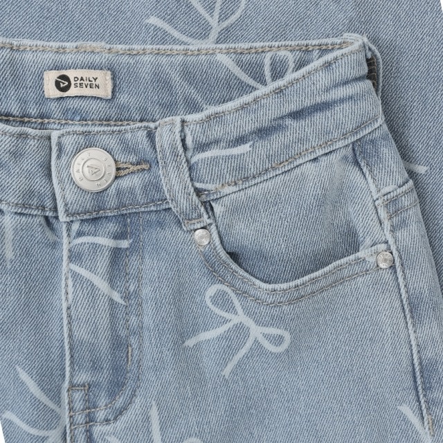 Daily7 Denim Wide Fit Bow 930490
