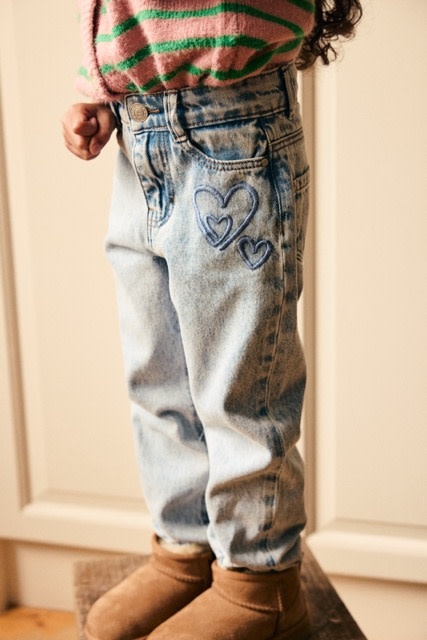 Daily7 Denim Mom Fit Heart 930488