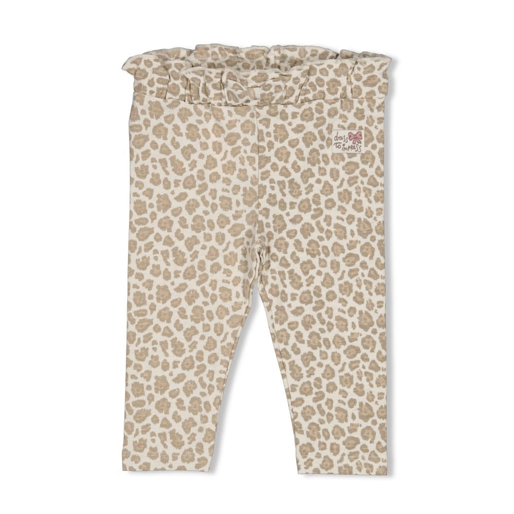 Feetje Legging AOP Offwhite melange - Dress to Impress