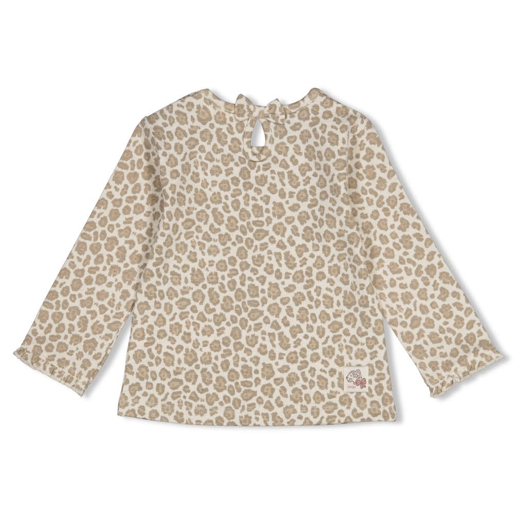 Feetje Longsleeve AOP Offwhite melange - Dress to Impress