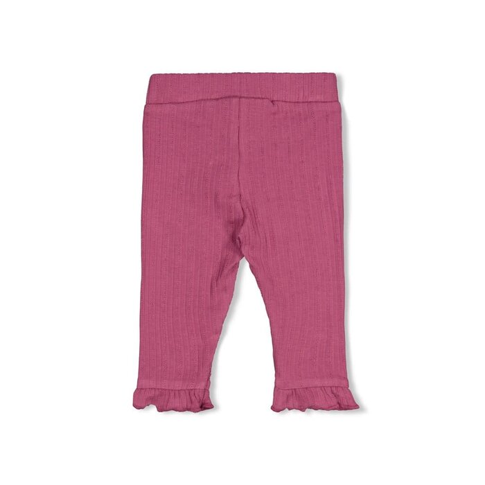 Feetje Legging rib Berry - Afternoon Tea