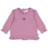 Longsleeve ruches Lila - Afternoon Tea
